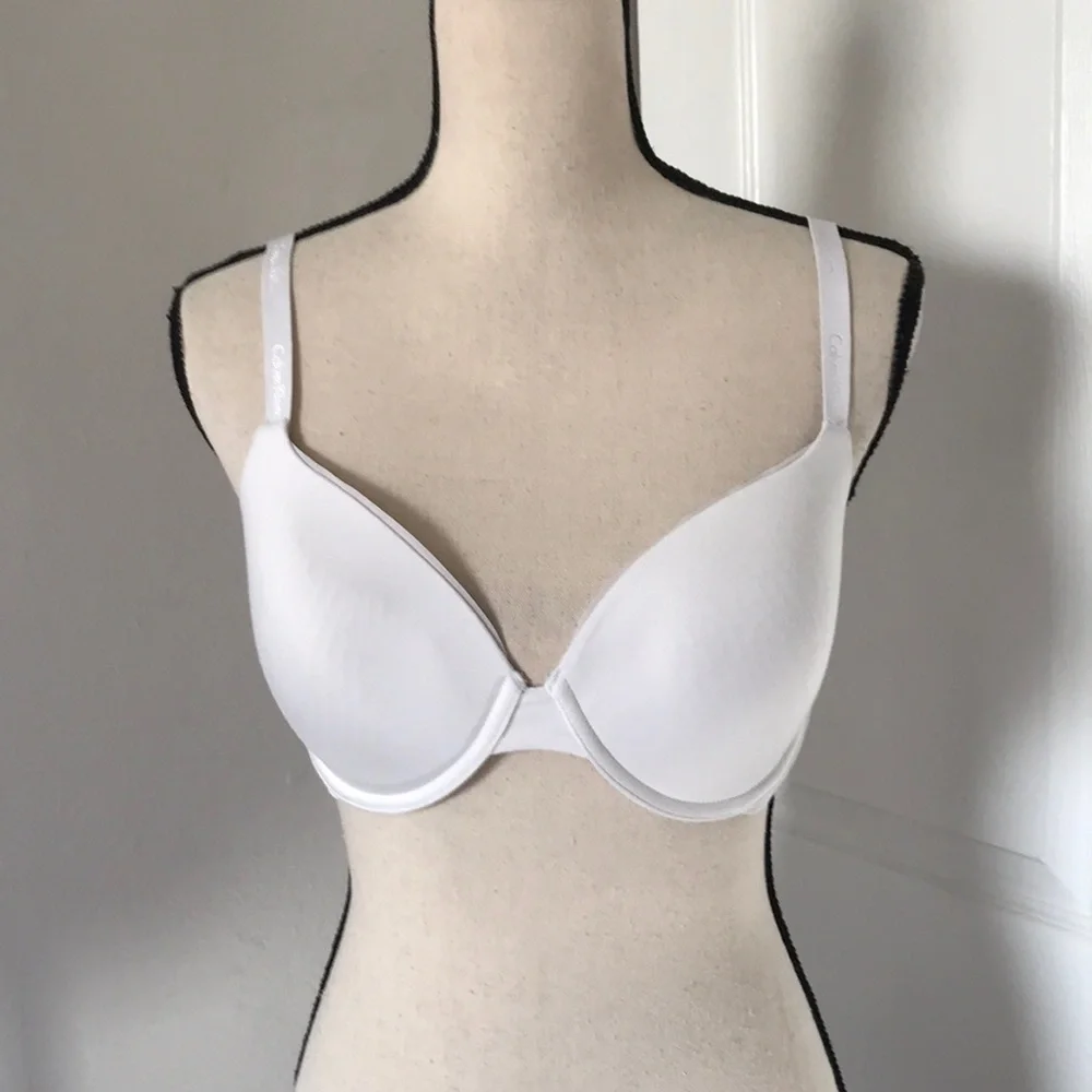 ❤️3X20 CALVIN KLEIN Lining Padding Underwire Full Coverage Bra | 34D